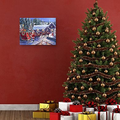 Master Piece Team Santa Wall Art