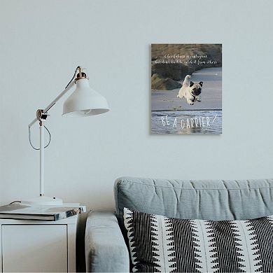 Stupell Home Decor Be a Cheerfulness Carrier Dog Wall Art