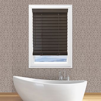 Richfield Studios Custom Cut To Order Cordless 2.5" Faux Wood Blinds - 72" Length