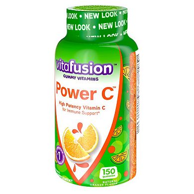 Vitafusion Power C Gummy Vitamins - 150 Count Absolutely Orange