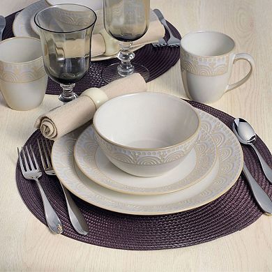 Pfaltzgraff Amelia Cream 16-pc. Dinnerware Set