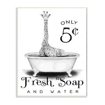 Stupell Home Decor Country Fresh Soap And Water Wall Art