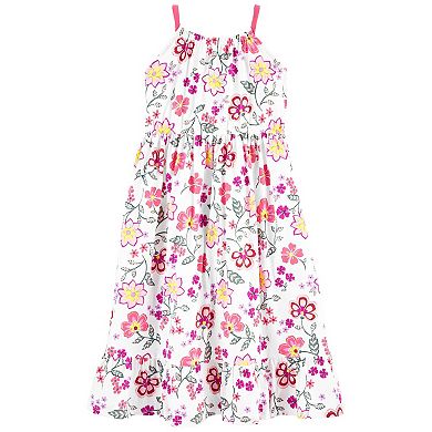 Girls 4-14 Carter's Floral Tiered Dress