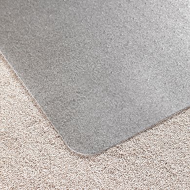 Floortex Advantagemat Vinyl Lipped Chair Mat for Carpets up to 1/4" Pile