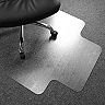 Floortex Advantagemat Vinyl Lipped Chair Mat for Carpets up to 3/4" Pile