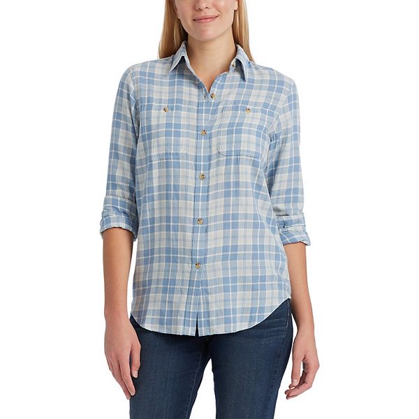 Women's Chaps Plaid Shirt