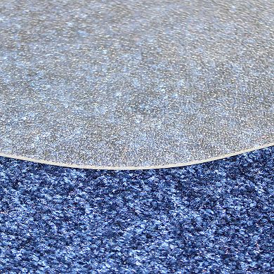 Floortex Ultimate Polycarbonate 9-Sided Chair Mat for Carpets up to 1/2" Pile - 38" x 39"