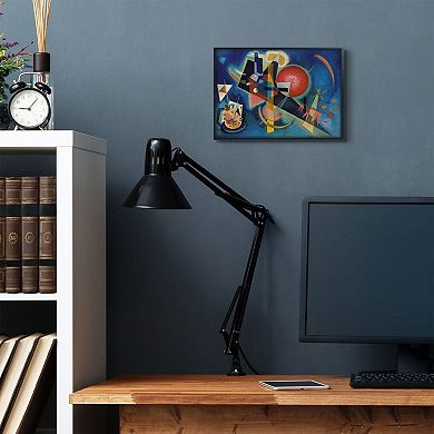 Stupell Home Decor In Blue Traditional Kandinsky Abstract Shape Painting Wall Art