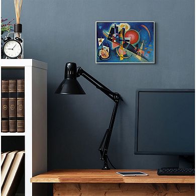 Stupell Home Decor In Blue Traditional Kandinsky Abstract Shape Painting Wall Art