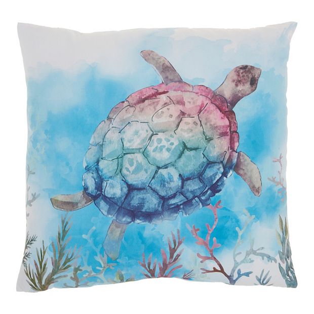 Sea turtle 2024 throw pillows