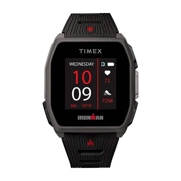 Timex® Ironman® R300 GPS Silicone Strap Smart Watch