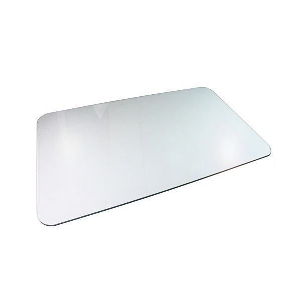 Cleartex Glaciermat Heavy Duty Glass Chair Mat for Hard Floors and