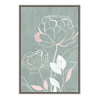 Amanti Art Roseland II Framed Canvas Wall Art