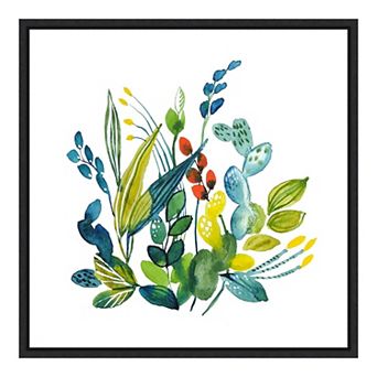 Amanti Art English Garden 2 Framed Canvas Wall Art