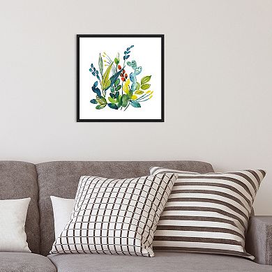 Amanti Art English Garden 2 Framed Canvas Wall Art