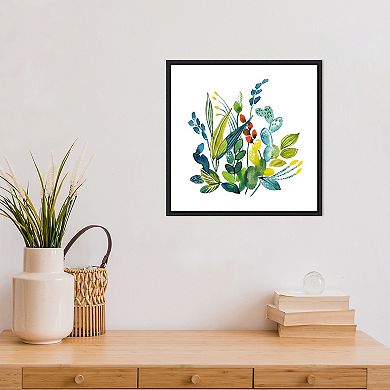 Amanti Art English Garden 2 Framed Canvas Wall Art