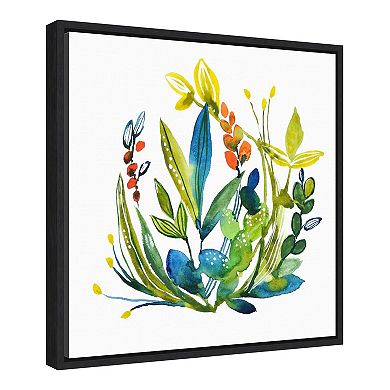 Amanti Art English Garden 3 Framed Canvas Wall Art