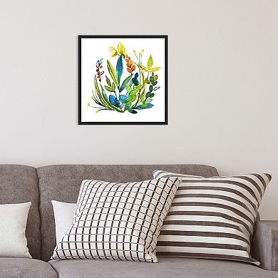 Amanti Art English Garden 3 Framed Canvas Wall Art