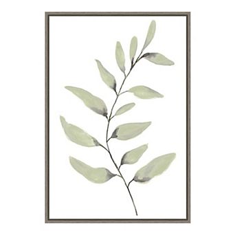 Amanti Art Lulu I Fern Frond Framed Canvas Wall Art