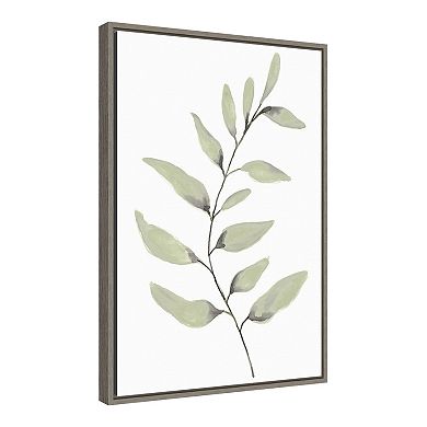 Amanti Art Lulu I Fern Frond Framed Canvas Wall Art