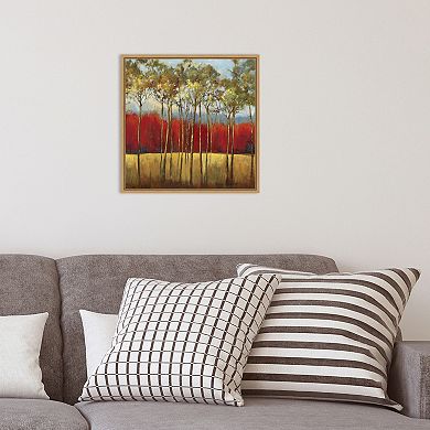 Amanti Art In the Horizon I Trees Framed Canvas Wall Art