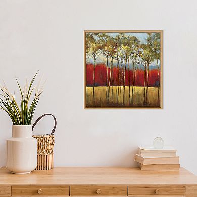 Amanti Art In the Horizon I Trees Framed Canvas Wall Art