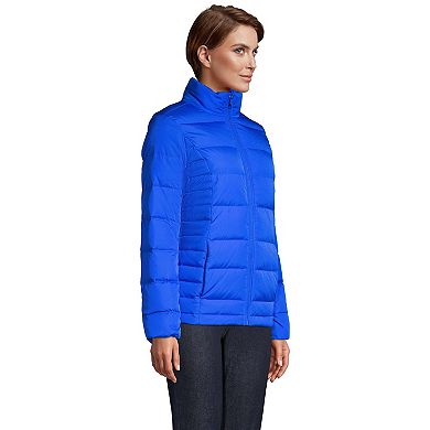 Petite Lands' End Quilted Down Puffer Jacket
