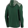 Men's Fanatics Branded Green Minnesota Wild Iconic Marbled Clutch Pullover Hoodie