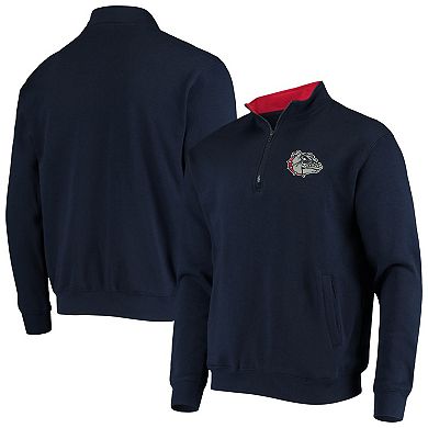 Men's Colosseum Navy Gonzaga Bulldogs Tortugas Logo Quarter-Zip Jacket