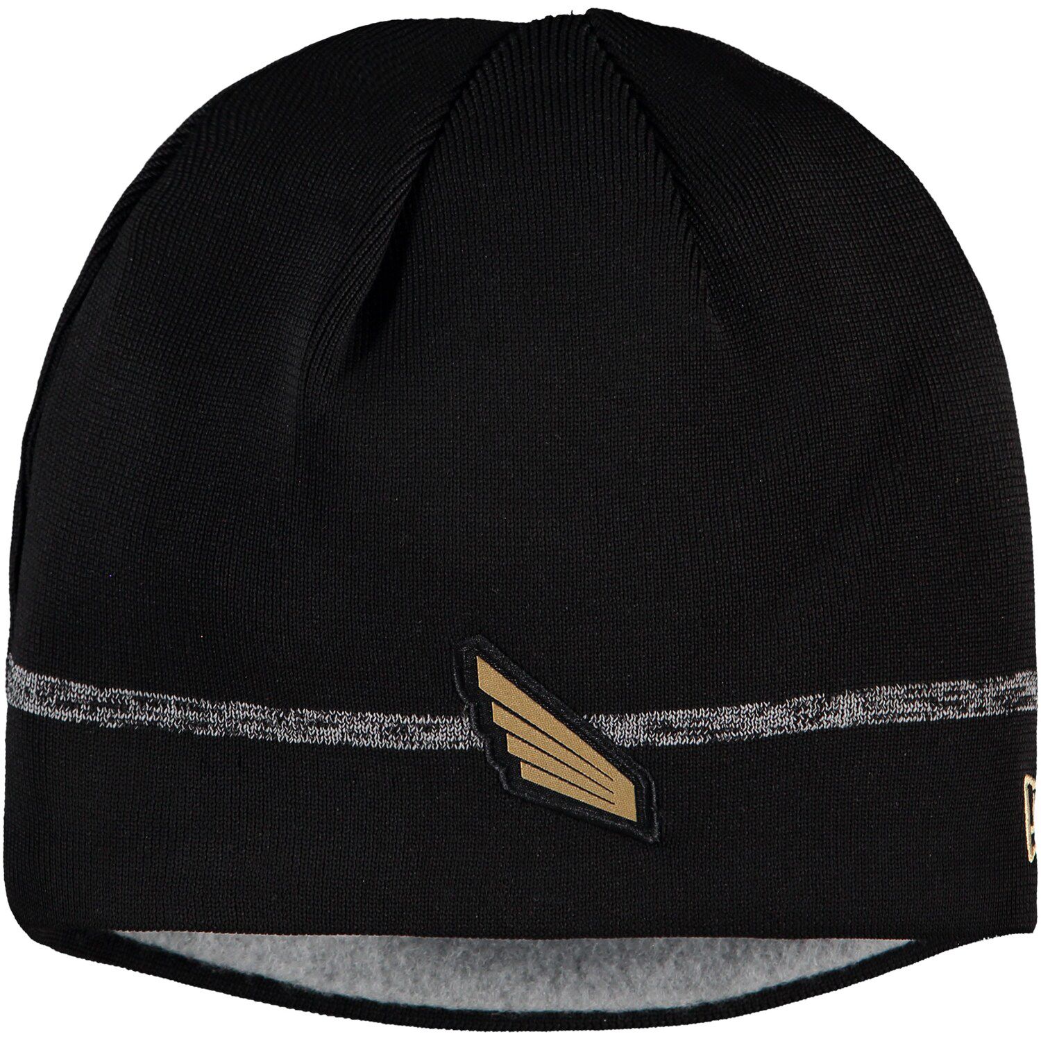 New Era Men's New Era Black LAFC Jersey Hook Cuffed Knit Hat with Pom