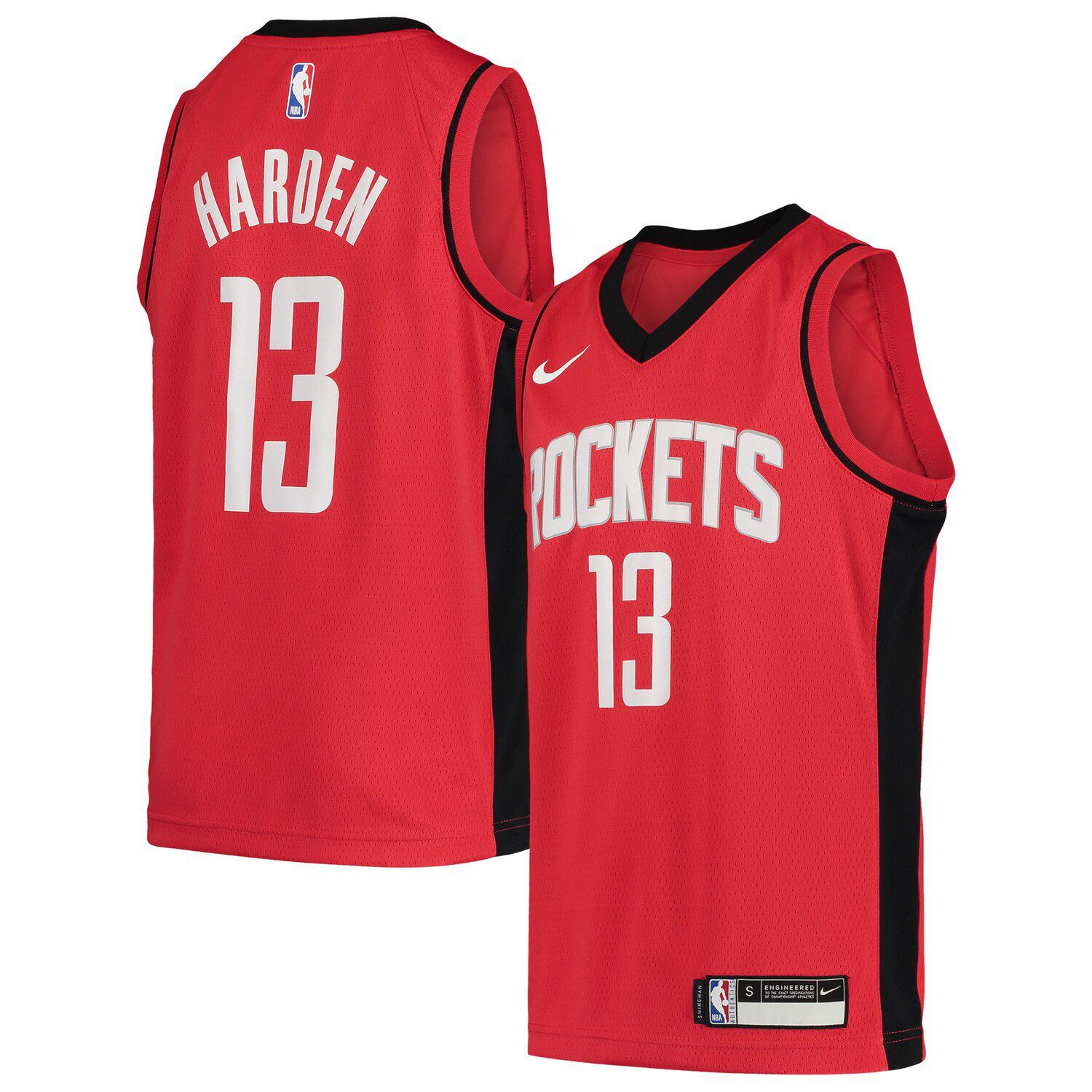 harden red jersey