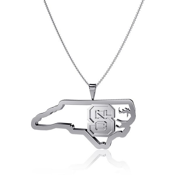 Gator Logo Dayna Designs University of Florida Heart Necklace Enamel Sterling Silver Jewelry Small for Women/Girls