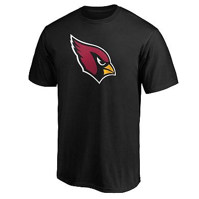 Men's Fanatics Branded Black Arizona Cardinals Big & Tall Primary Team Logo Long Sleeve T-Shirt