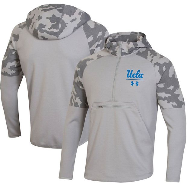 Men s Under Armour Gray UCLA Bruins Sideline Qualifier Hybrid