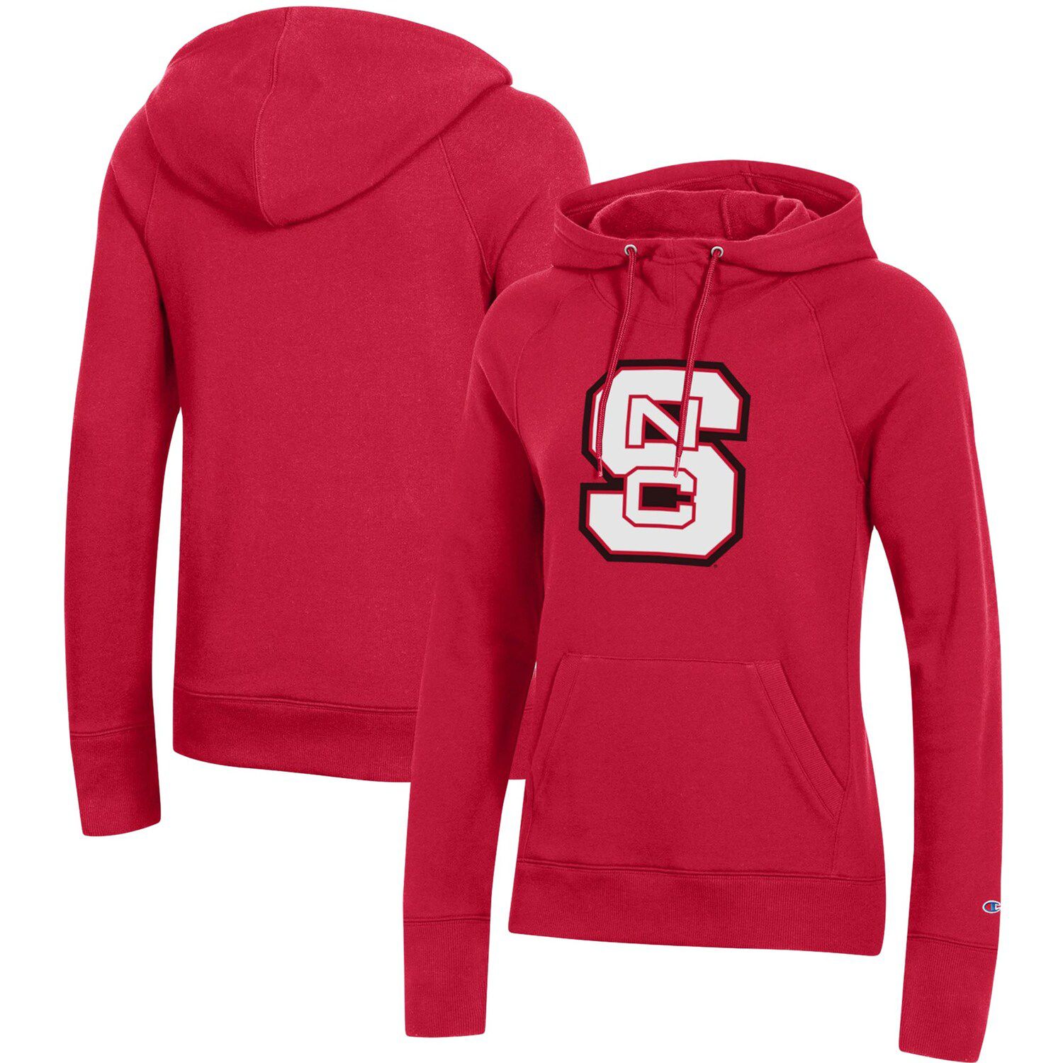 red champion hoodie womens