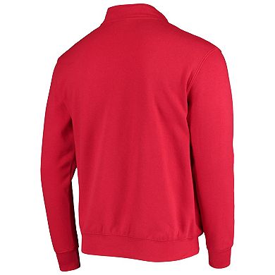 Men's Colosseum Red Texas Tech Red Raiders Tortugas Logo Quarter-Zip Jacket