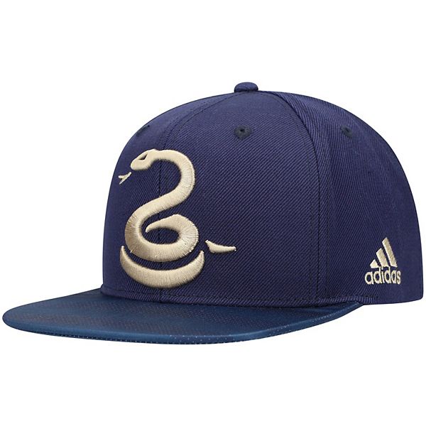 Men's adidas Navy Philadelphia Union Jersey Hook Logo Snapback Hat Men's adidas Navy Philadelphia Union Jersey Hook Logo Snapback Hat