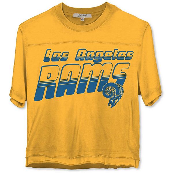 Los Angeles Rams Crop Top Womens T-shirt, Fan Gear Gift, Game Day