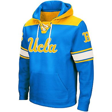 Men's Colosseum Blue UCLA Bruins 2.0 Lace-Up Pullover Hoodie