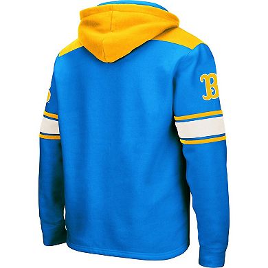 Men's Colosseum Blue UCLA Bruins 2.0 Lace-Up Pullover Hoodie