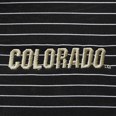 Men's Nike Black Colorado Buffaloes Stadium Stripe Performance Team Polo