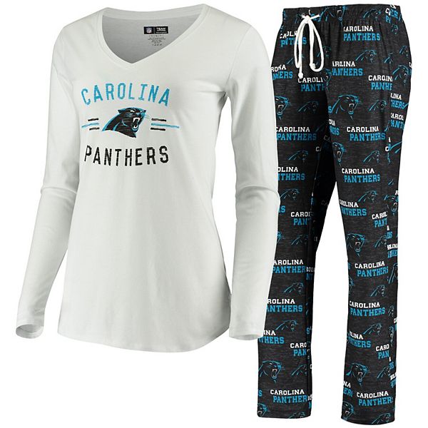 Carolina Panthers Youth Long Sleeve T-Shirt & Pants Sleep Set - Heathered  Gray