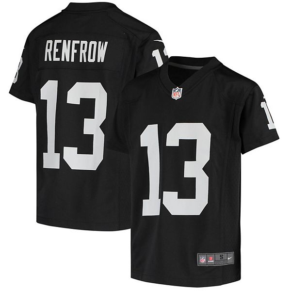 Youth Nike Hunter Renfrow Black Las Vegas Raiders 2020 Game Jersey