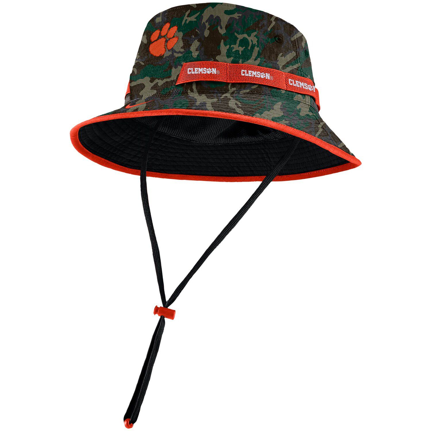 nike men's sportswear branded sideline camo bucket hat