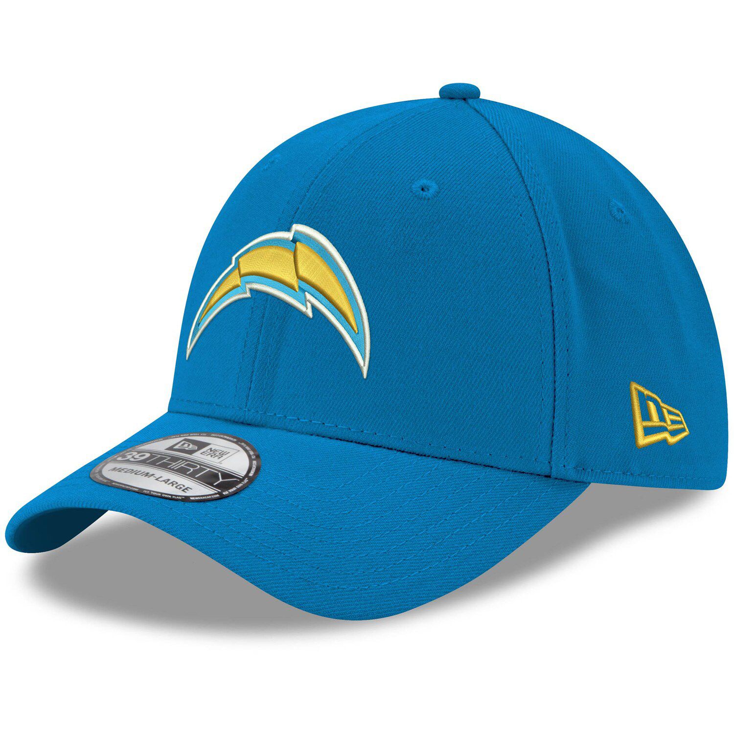 Los Angeles Chargers New Era Official White 2023 Sideline 39THIRTY Fle