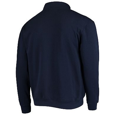 Men's Colosseum Navy Arizona Wildcats Tortugas Logo Quarter-Zip Jacket