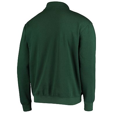 Men's Colosseum Green NDSU Bison Tortugas Logo Quarter-Zip Jacket