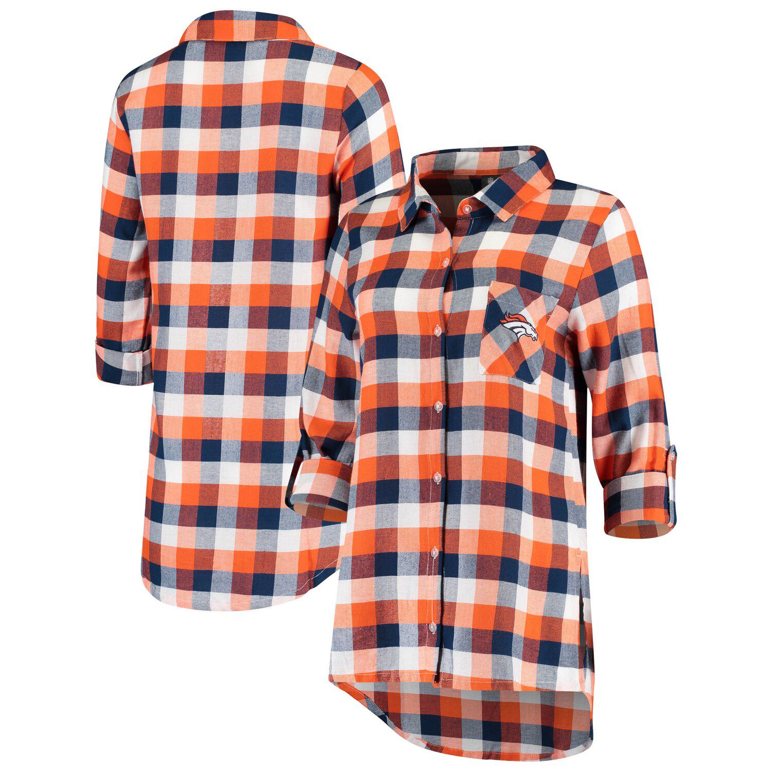 denver broncos flannel shirt