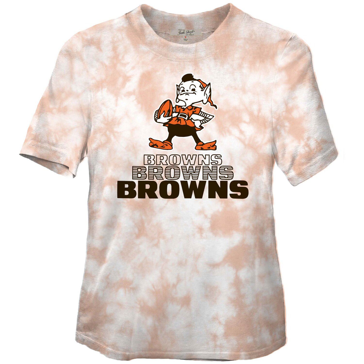 cleveland browns tie dye shirt