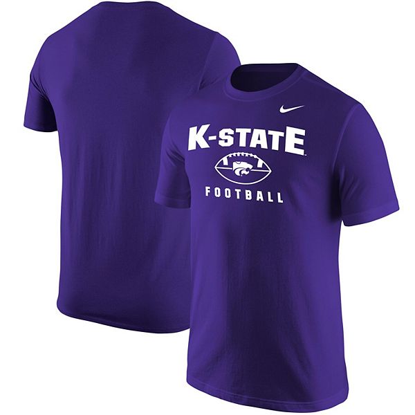 Men's Nike Purple Kansas State Wildcats Football Oopty Oop T-Shirt